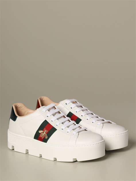 gucci white rose sneakers|Gucci white sneakers price.